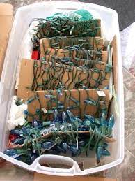 Storing Christmas Lights Christmas Storage Storing Christmas Decorations Diy Christmas Lights