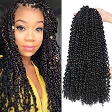 Affordable & fast shipping rates. Amazon Com 7 Packs Passion Twist Hair 18 Inch Water Wave Synthetic Braids For Passion Twist Crochet Braiding Hair Goddess Locs Long Bohemian Locs Hair Extensions 22strands Pack 1b Beauty