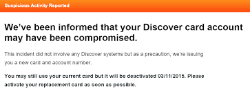 If you do not have this information, you will not be able to register the account at this time. Was Your Discover Card Hacked Company Says It May Have Happened