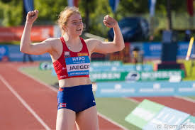 Anouk vetter, emma oosterwegel, adrianna sulek and sophie weissenberg celebrate their scores (photo: Gotzis 2021 Review Decathletes Of Europe