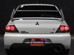 mitsubishi lancer gsr evolution ix mr 2006 pearl white 132 000 km details japanese used cars goo net e japanese used cars used cars mitsubishi lancer