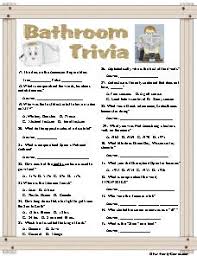 Some things don't make it into the blockbuster disaster movies we may know, love, or just plain worry about. Bathroom Trivia Is General Knowledge Q A S To Pass The Time