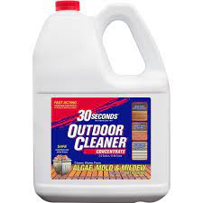30 Seconds 2 5 Gal Outdoor Cleaner Concentrate In 2021 Mildew Stains Mold And Mildew Outdoor Cleaners