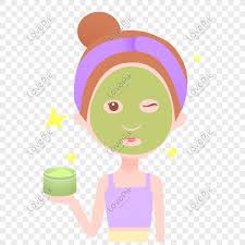 Keluarga yang memakai masker medis dengan perlindungan perisai terhadap ilustrasi vektor wabah vektor epidemi ncov 2019 wabah. Girls Who Make Facial Masks Png Image Picture Free Download 401014077 Lovepik Com