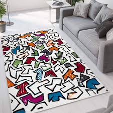 Ich habe mich gerade gefragt welches musik genre ich am liebsten mag und eig. Moderner Mehrfarbiger Wohnzimmerteppich Pop Art Design Milano Mul023