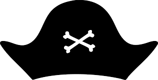 A Pirate S Hat By Talekids Simple Pirate Hat With Crossbones On Openclipart Pirate Hats Pirates Hats