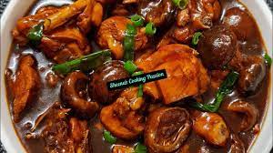 «chicken kurma |chicken korma |chicken recipe watch full video on youtube. Claypot Braised Chicken And Mushroom Youtube