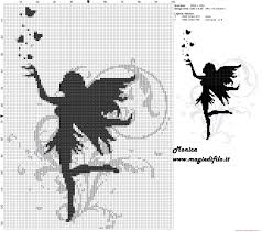 Black And White Silhouette Cross Stitch Patterns Black Fairy Cross Stitch Pattern 3244x2876 2911696 Cross Stitch Fairy Cross Stitch Cross Stitch Patterns