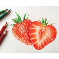 Epingle Par Katarzyna Zawada Sur Drawings En 2020 Dessin Fruits Dessin Crayon De Couleur Dessins D Aliments