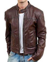 Men Classic Brownish Leather Jacket Leather Jacket Black Leather Jacket Men Designer Leather Jackets Mens Leather Jacket Biker