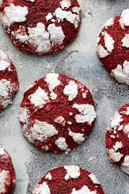Red Velvet Crinkle Cookies Recipe Recipe Red Velvet Crinkle Cookies Red Velvet Crinkles Crinkle Cookies