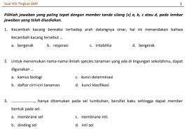 Buku kimia sma ma kelas x peminatan kurikulum 2013 revisi. Soal Dan Kunci Jawaban Biologi Kelas X Semester 1 Kumpulan Contoh Surat Dan Soal Terlengkap