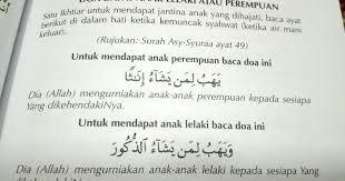 Muhammad alvin nur choironi10 maret 2019. Doa Untuk Mendapat Anak Lelaki Atau Anak Perempuan Mama Sihat Ceria