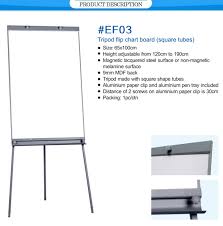 Office School Supplies Mobile Collapsible Magnetic Surface Painting Writing Display Frame White Stand Tripod Flip Chart Easel Buy White Board