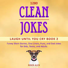 Did you hear about the painter who was hospitalized? 1 280 Clean Jokes Audiobook Rider Alex Audible Co Uk
