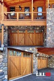 With virtually endless garage door color combination choices, you're able to customize your garage door with a distinctive look and feel. Wood Overlay Garage Doors On Lake Tahoe Garage Door Design Carriage Style Garage Doors Garage Door Styles