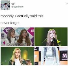 I Think About This A Lot About How She Said Male Idols Step Aside And Also How She Referred To It As A Comma Hairstyl Mamamoo Moonbyul Kpop Girl Groups