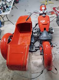 Image result for Orange Red 1957 Motorcycle
