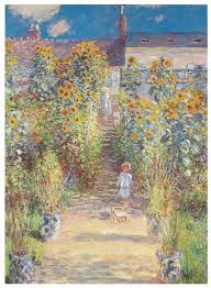 Like the works of turner in the final stage, they were for a long time misunderstood and unappreciated but similarly revived in esteem. Claude Monet Der Garten Des Kunstlers In Vetheuil
