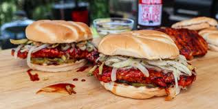 Sprinkle and rub jerk seasoning on each side of pork chops. Chargrilled Pork Chop Sandwich Recipe