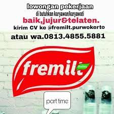 Cari dengan kata kunci lain part time. Lowongan Kerja Purwokerto Lowongan Pekerjaan Part Time Di Fremilt Purwokerto Purwokerto Lokerpurwokerto Lokerparttime Parttime Facebook