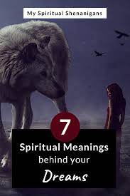7 Spiritual Meanings Of Dreams How To Interpret Dreams Dream Meanings Spiritual Blog Spirituality