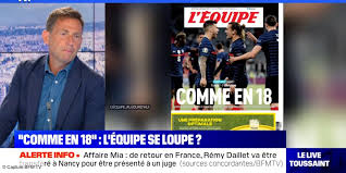 Le sport en direct sur l'équipe. Daniel Riolo Reagit A La Une Ultra Provocatrice De L Equipe Apres La Victoire De La France Face A L Allemagne J Ai Trouve Ca Etonnant
