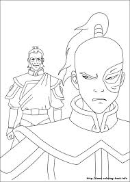 You can also save the colored image. Avatar The Last Airbender Coloring Picture