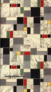 Forties Linoleum Antique Linoleum Patterns Linoleum Vintage Floor Pattern