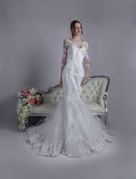 C'est votre jour de chance, les voici. Robe De Mariee De Coupe Sirene Avec Manches Longues A Paris