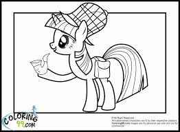 Explore 623989 free printable coloring pages for your kids and adults. My Little Pony Coloring Pages Twilight Sparkle Alicorn Free 204700 Coloring Home
