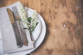 May 13, 2021 · 43. Vintage Style Table Decor With Bird Cherry Blossoms And Old Cutlery Festive Rustic Table Setting Stock Photo Picture And Royalty Free Image Image 55880787