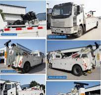 8 Ton FAW Integrated Line of Wrecker Towing Truck - FAW Tow ...