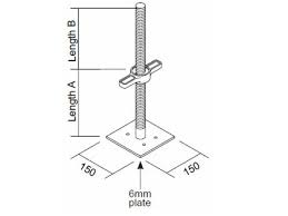 adjustable base jack oasis metal manufacturing llc