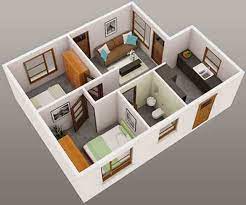 Semoga artikel denah rumah minimalis 2 kamar tidur bermanfaat. 18 Gambar Denah Rumah Type 36 1 2 Lantai Terbaru 2020