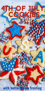 4th Of July Cookies Easy Decorating Crazy For Crust Recipe In 2020 Fall Baking Recipes Chewy Sugar Cookies Cutout Sugar Cookies
