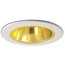 Nora 8 3/4 wide white shroud dimmable led step/brick light. Nora Lighting Nl 412g Adjustable Reflector Recessed Lighting Trim