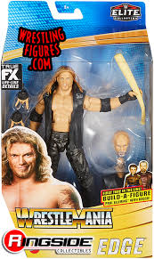 Bring home the action of wwe. Edge Wwe Elite Wrestlemania 37 Wwe Toy Wrestling Action Figure By Mattel