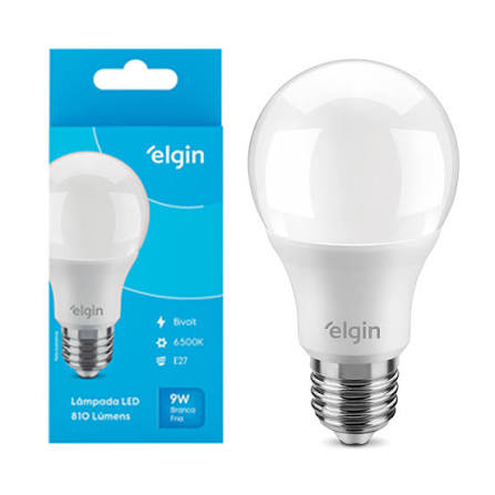 LAMPADA LED 9,0W 6500K - ELGIN
