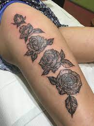 First Tattoo 5 Roses In Different Stages Tattoos Cool Tattoos First Tattoo