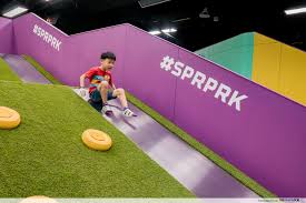 Like superpark singapore & a juggling mom facebook pages. Superpark Singapore Opens With Life Sized Pinball Trampolines Basketball For Group Activities