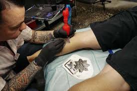 Organic, bone mech, cutom tattoo designs. Houston Tattoo Shop Gets Its Close Up In A E S Hero Ink Houstonchronicle Com