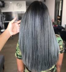 Extreme hair makeover from long brown hair to short platinum by jerome lordet nyc & aj lordet. Ash Grey Hair Colour Ideas Trends 2020 Hera Hair Beauty