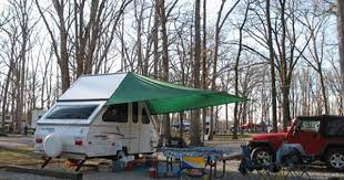 Dave Theoleguy And Nancy S Aliner Awnings Ideas A Frame Camper Camper Awnings Aliner Campers