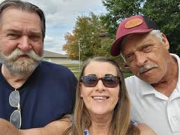 My Mum, with Robert Syme, and Barbara.♥️