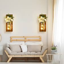 At the same time, rabia rashidi's scientific and art center was created in tabriz by khaje rashiduddin fazlullah, which encouraged artists and scholars. Amazon Com Rustic Mason Jar Wall Candlestick Lighting Home Decoration Living Room Bathroom Hanging Retro Wall Closet 6 Hours Led Lighting With Remote Control 2 Sets Home Kitchen
