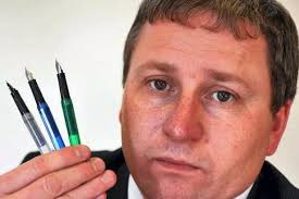 Headmaster bans fountain pens in school over exam fears