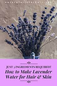 Lavender Water For Hair And Skin Lavender Water Lavender Skin Lavender Water Recipe