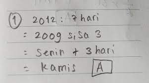 Sebetulnya hari yang saya sukai adalah hari jum'at, tapi beberapa orang ada yang memang menyukai hari senin (walaupun lebih banyak yang benci).hehe.😁, dan saya disini akan coba menjawab dengan melihat dan memahami dari sudut pandang orang yang menyukai hari senin walaupun mungkin opini dari saya tidak begitu tepat. 1 Jika Hari Ini Hari Senin 2012 Hari Yang Akan Datang Jatuh Pada Hari A Kamis B Rabu C Brainly Co Id