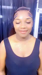 Frontal Ponytail Hairstyle Tutorial from Manchester, Jamaica